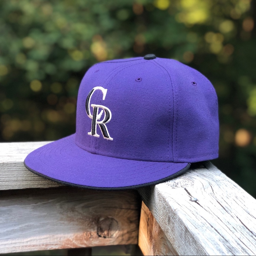 New Era Colorado Rockies MLB Hat 7 1/8 Rox 59Fifty